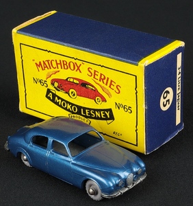 Matchbox models 65 3.4 litre jaguar bb187