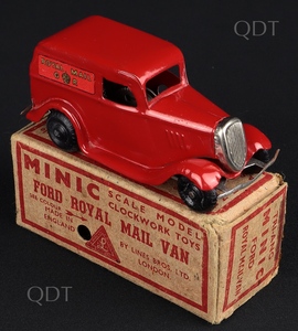 Triang minic models 3m ford royal mail van bb195