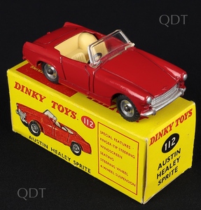 Dinky toys 112 austin healey sprite bb260