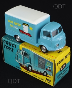 Corgi 435 karrier bantam drive safely milk bb286