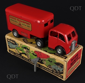 Tri ang minic models 30m mechanical horse pantechnicon bb302 