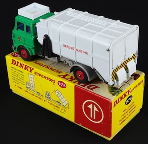 Dinky Toys 978 Bedford Refuse Wagon - QDT