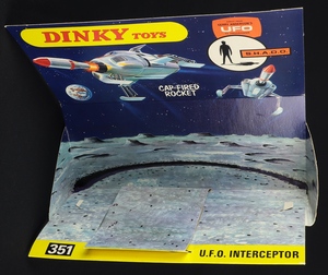 Interceptor Reproduction Box by DRRB Dinky #351 U.F.O 
