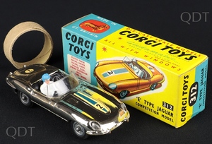 Corgi toys 312 e type jaguar bb437