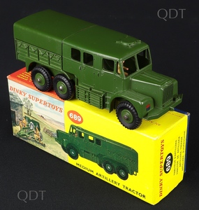 Dinky toys 689 medium artillery tractor bb506