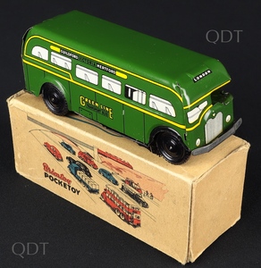Brimtoy models 507 green line bus grro bb522aa