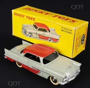 French dinky toys 24d plymouth belvedere bb649a