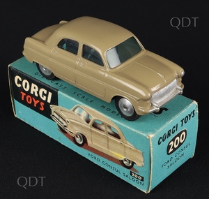 Corgi toys 200 ford consul saloon bb661