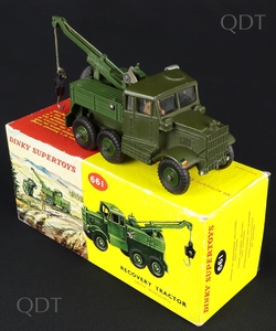 Dinky supertoys 661 recovery tractor bb792