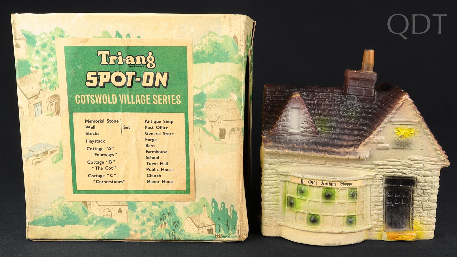 Triang Spoton Cotswold Village Series ANTIQUE SHOP QDT