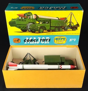 Corgi toys gift set 9 corporal guided missile bb924