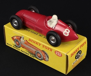Dinky Toys 232 Alfa Romeo Racing Car - QDT