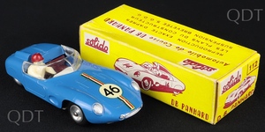 Solido models 112 panhard racing car bb972