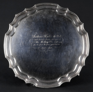 Corgi silver salver bb974