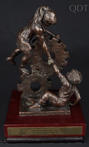 Bronze sculpture artur katz cc10
