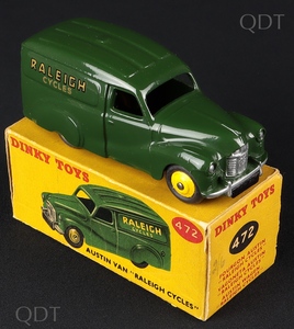 Dinky toys 472 raleigh cycles austin van cc31