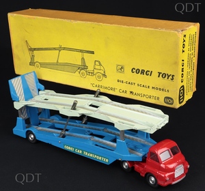 Corgi toys 1101 car transporter temproary box cc13