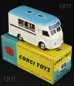 Corgi toys 413s smiths karrier bantam van butcher's shop cc114