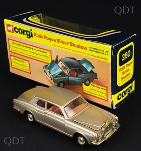 Corgi toys 280 rolls royce silver shadow cc115