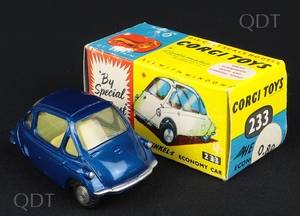 Corgi toys 233 heinkel economy car cc142