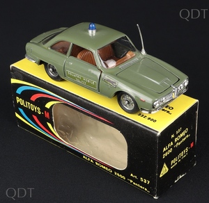 Politoys models 537 alfa romeo 2600 pantera x174