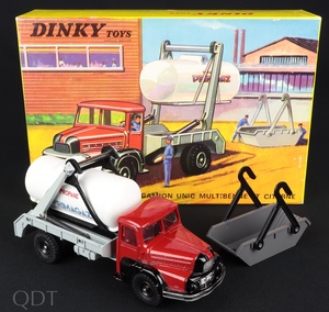 French dinky toys multi skip gas tanker cc222