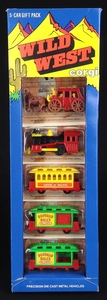 Corgi reeves international  wild west 5 car gift pack cc251