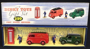 Dinky toys gift set 299 post office services set cc289