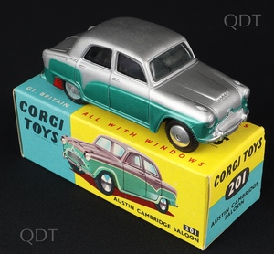 Corgi toys 201 cambridge saloon cc358