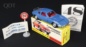 French dinky toys 1421 opel gt 1900 cc360