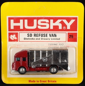 Husky 25 sd refuse van cc489