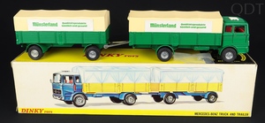 Dinky Toys 917 Mercedes Truck & Trailer 'MÜNSTERLAND' - QDT