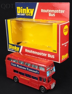Dinky toys 289 routemaster bus madame tussauds cc570
