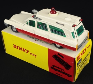 Dinky Toys 267 Cadillac Superior Ambulance Instruction Leaflet and Poster Sign 