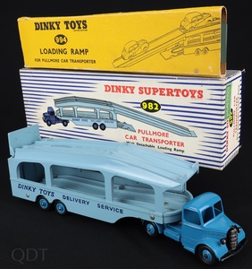 Dinky supertoys 994 pullmore car transporter loading ramp cc904 front