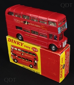 Dinky toys 289 tern shirts routemaster bus cc906 front