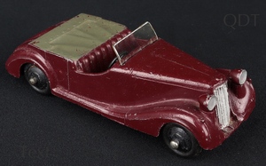 Dinky toys 38b sunbeam talbot sports cc929 front