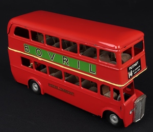 Tri ang minic 60m double deck bus cc939