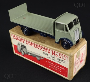Dinky supertoys 513 guy flat truck tailboard cc957 front