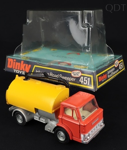Dinky toys 451 johnston road sweeper cc985 front