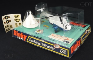 Dinky toys 724 sea king helicopter dd135 front