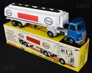 Dinky toys 945 aec fuel tanker esso dd144 front