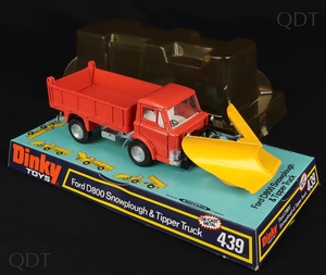 Dinky toys 439 ford d800 snowplough tipper truck dd227 front