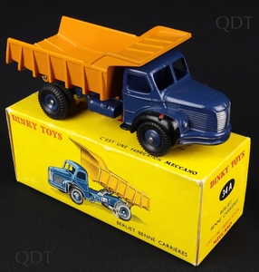 French dinky toys 34a berliet dump truck dd282 front