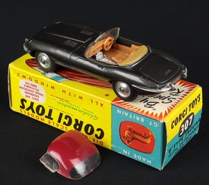 Corgi Toys 307 E-Type Jaguar - QDT