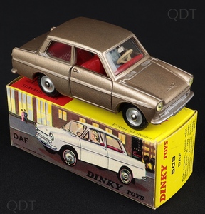 French dinky toys 508 daf car dd316 front