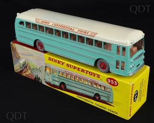 Dinky supertoys 953 continental touring coach dd328 front