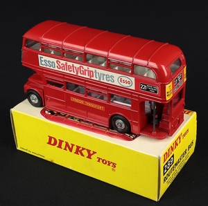 Dinky toys 289 routemaster bus esso dd339 back