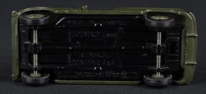 French dinky toys 815 sinpar 4 x 4 military police car dd342 base