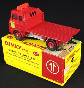 Dinky toys 425 bedford tk coal truck dd371 back